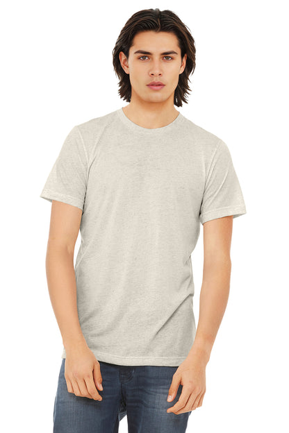 Bella+Canvas Unisex Triblend Short Sleeve Tee BC3413 Oatmeal Triblend