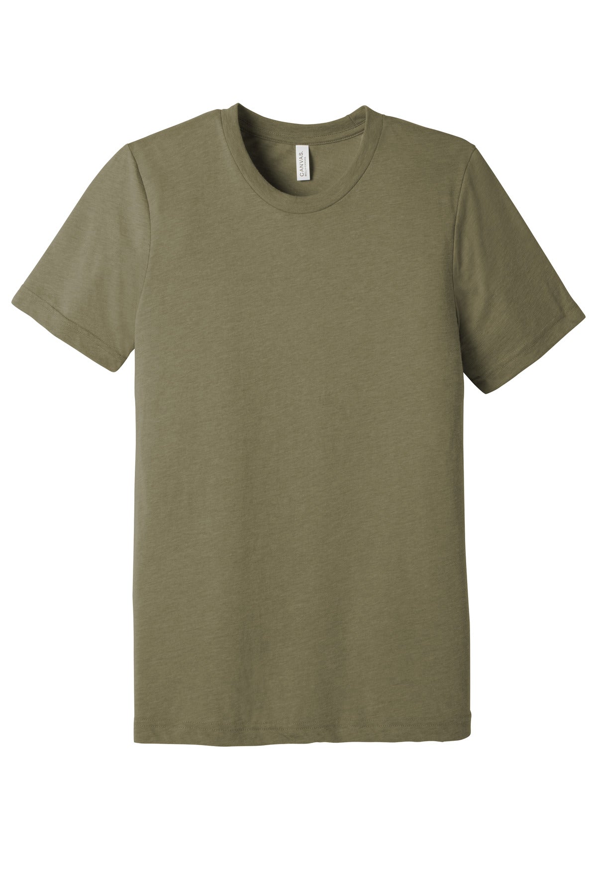 BELLA+CANVAS  Unisex Triblend Short Sleeve Tee. BC3413 Olive Triblend