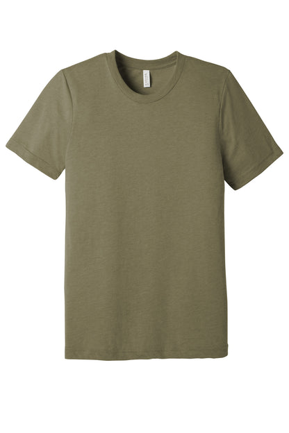 BELLA+CANVAS  Unisex Triblend Short Sleeve Tee. BC3413 Olive Triblend
