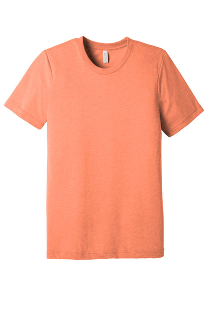 Bella+Canvas Unisex Triblend Short Sleeve Tee BC3413 Orange Triblend
