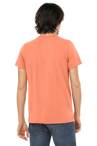 Bella+Canvas Unisex Triblend Short Sleeve Tee BC3413 Orange Triblend