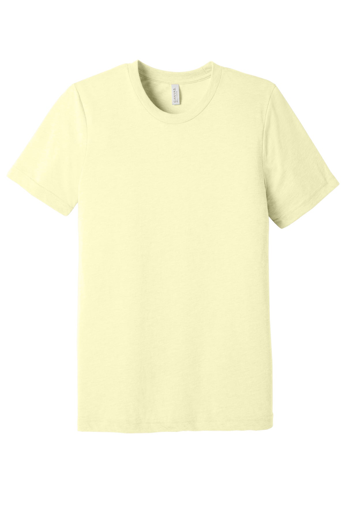Bella+Canvas Unisex Triblend Short Sleeve Tee BC3413 Pale Yellow Triblend