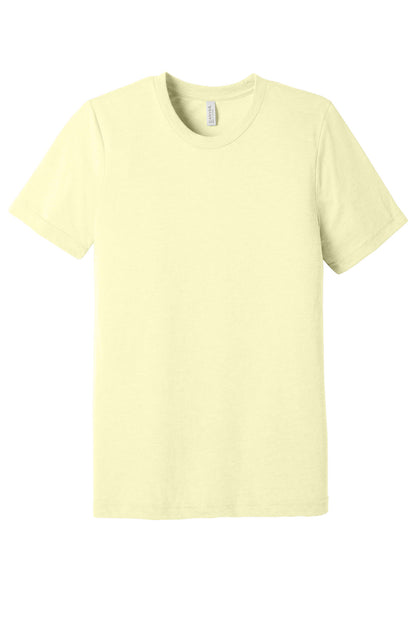 Bella+Canvas Unisex Triblend Short Sleeve Tee BC3413 Pale Yellow Triblend