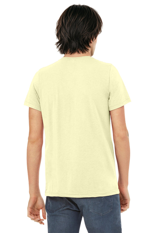 Bella+Canvas Unisex Triblend Short Sleeve Tee BC3413 Pale Yellow Triblend