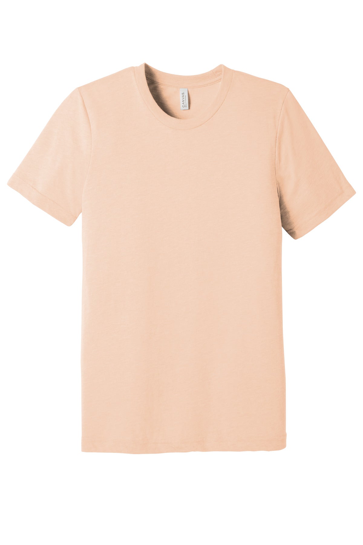 Bella+Canvas Unisex Triblend Short Sleeve Tee BC3413 Peach Triblend