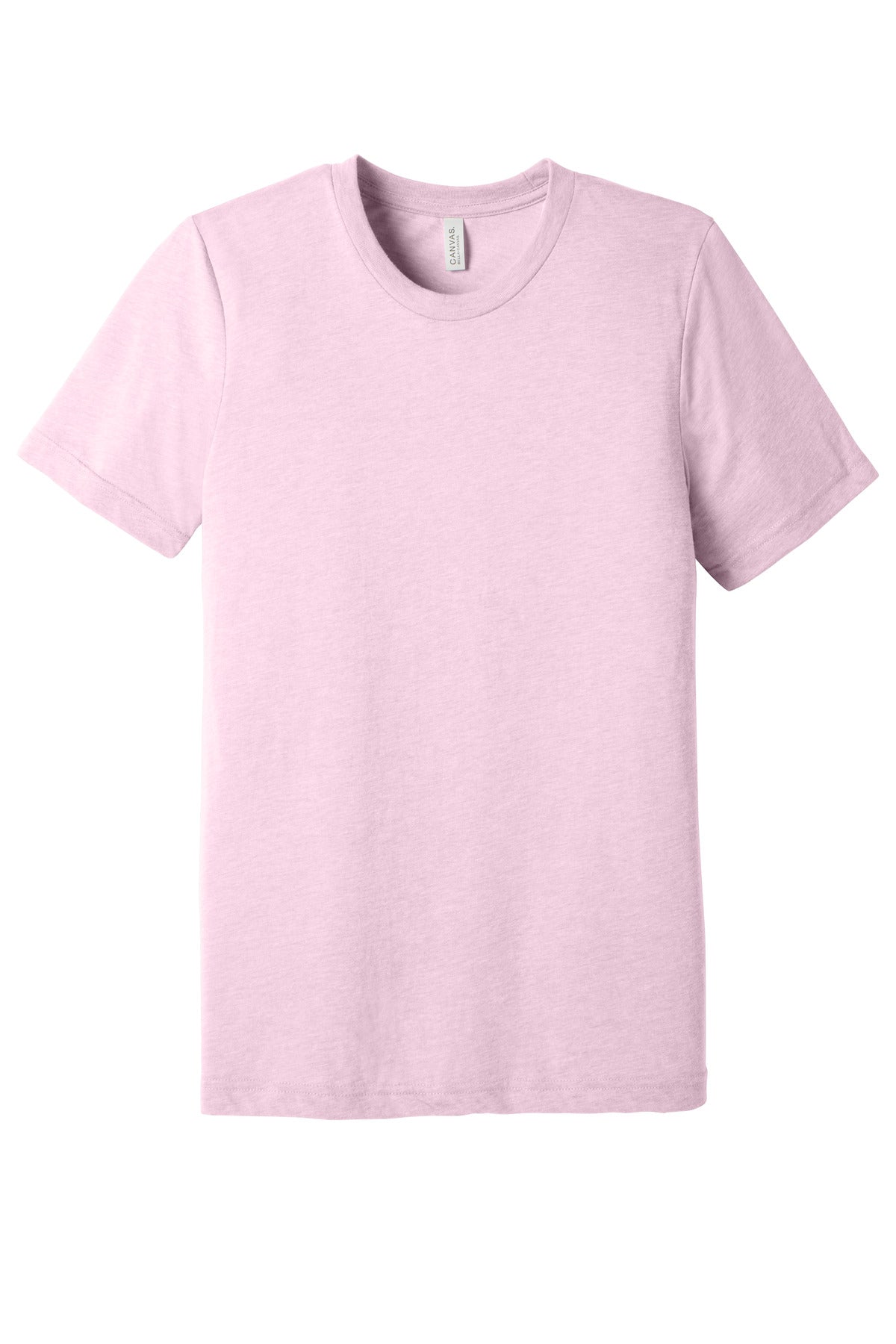 Bella+Canvas Unisex Triblend Short Sleeve Tee BC3413 Pink Triblend