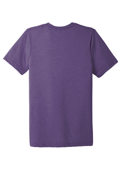 Bella+Canvas Unisex Triblend Short Sleeve Tee BC3413 Purple Triblend