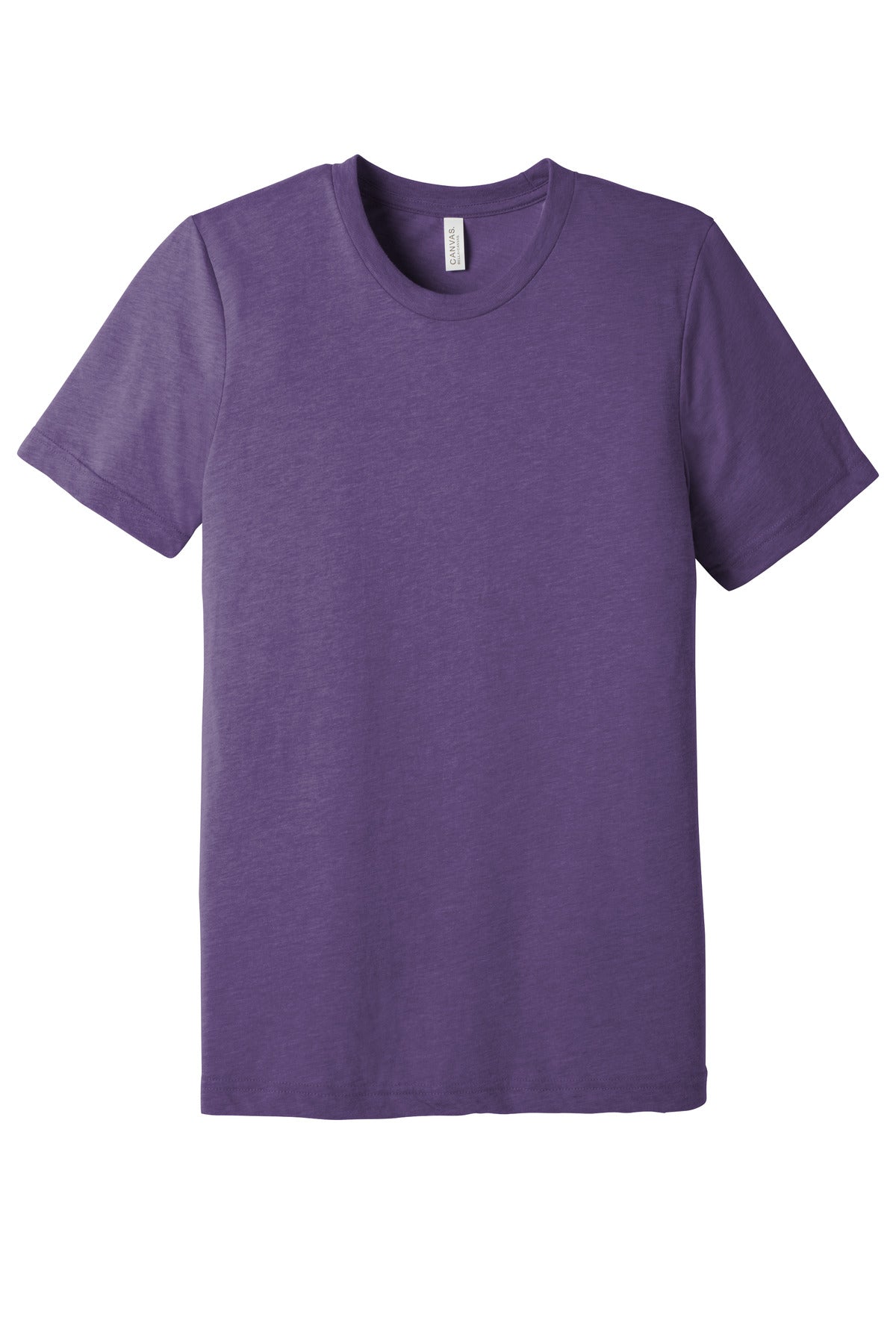 Bella+Canvas Unisex Triblend Short Sleeve Tee BC3413 Purple Triblend