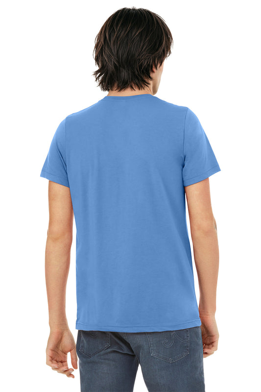 Bella+Canvas Unisex Triblend Short Sleeve Tee BC3413 Solid Carolina Blue Triblend