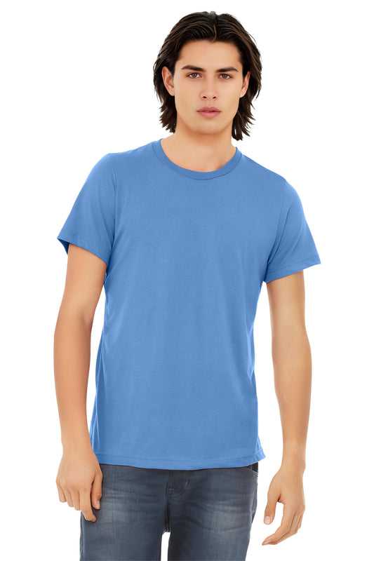 Bella+Canvas Unisex Triblend Short Sleeve Tee BC3413 Solid Carolina Blue Triblend