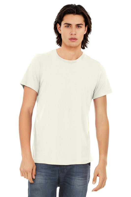 Bella+Canvas Unisex Triblend Short Sleeve Tee BC3413 Solid Natural Triblend