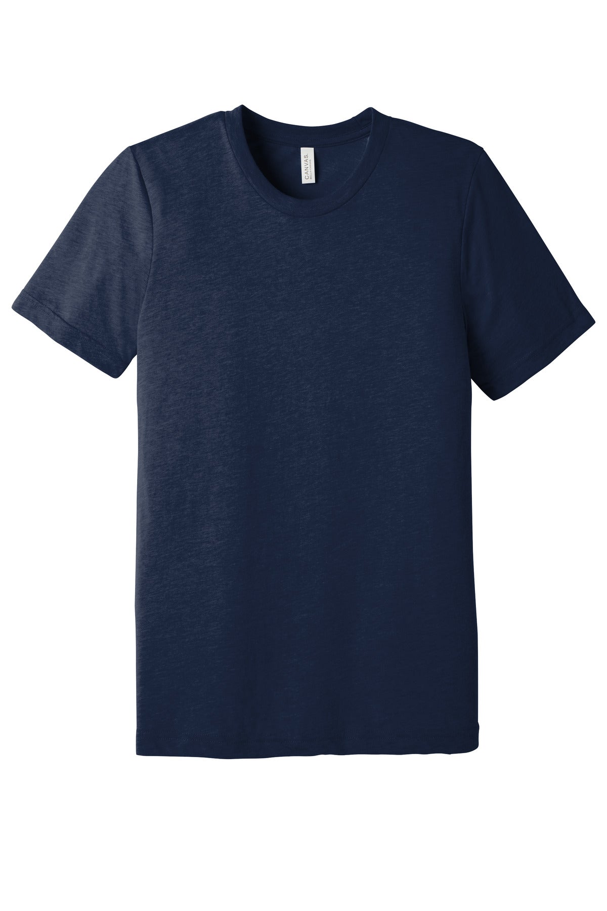BELLA+CANVAS  Unisex Triblend Short Sleeve Tee. BC3413 Solid Navy Triblend