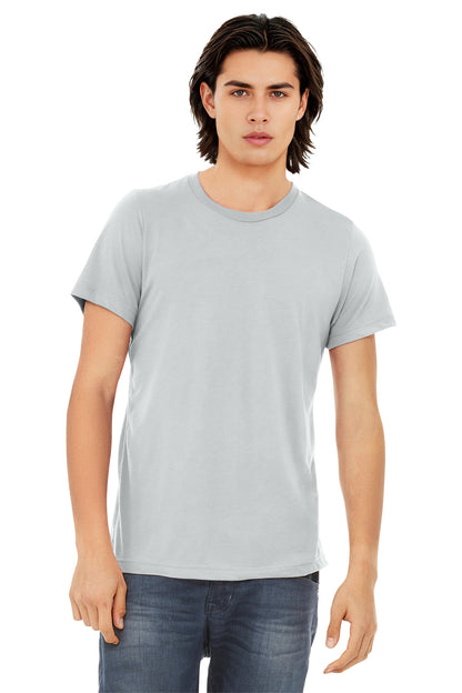 Bella+Canvas Unisex Triblend Short Sleeve Tee BC3413 Solid Silver Triblend
