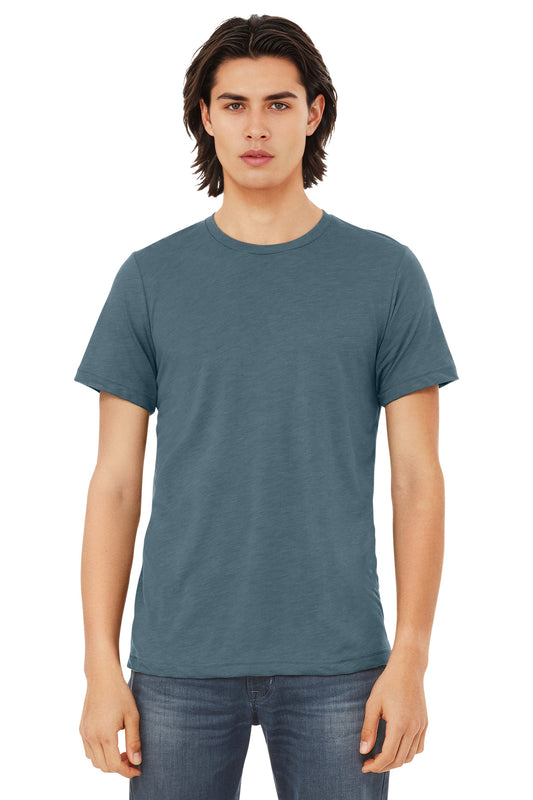 Bella+Canvas Unisex Triblend Short Sleeve Tee BC3413 Solid Slate Triblend