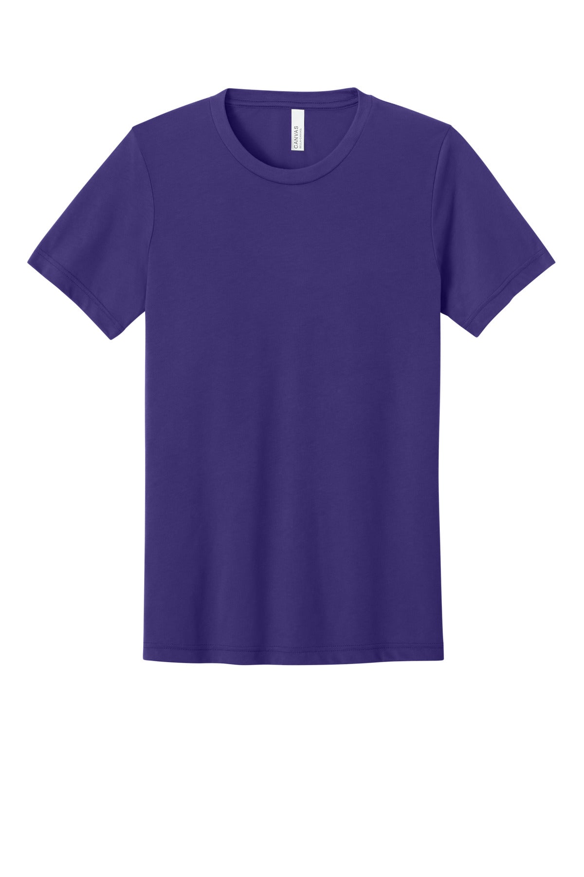 Bella+Canvas Unisex Triblend Short Sleeve Tee BC3413 Solid Team Purple Triblend