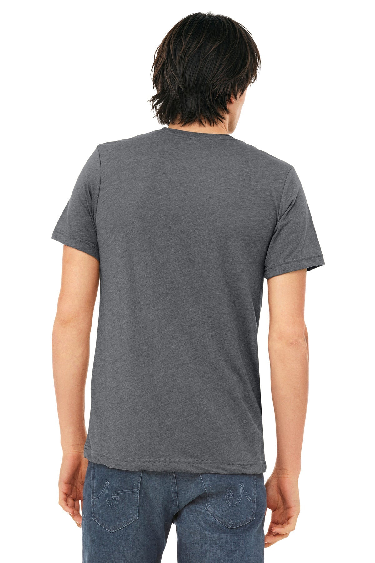Bella+Canvas Unisex Triblend Short Sleeve Tee BC3413 image 2