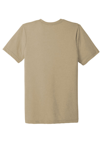 Bella+Canvas Unisex Triblend Short Sleeve Tee BC3413 Tan Triblend