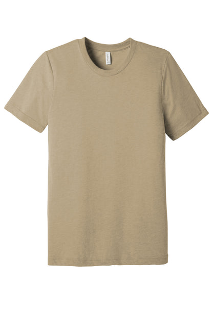 Bella+Canvas Unisex Triblend Short Sleeve Tee BC3413 Tan Triblend