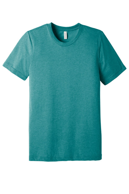 Bella+Canvas Unisex Triblend Short Sleeve Tee BC3413 Teal Triblend