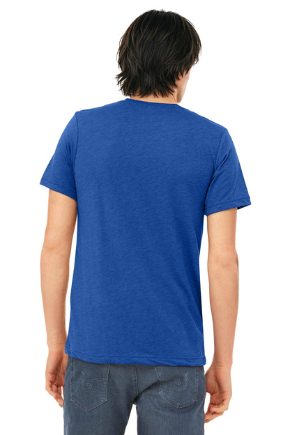 Bella+Canvas Unisex Triblend Short Sleeve Tee BC3413 True Royal Triblend