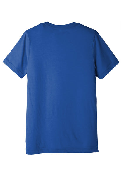 Bella+Canvas Unisex Triblend Short Sleeve Tee BC3413 True Royal Triblend