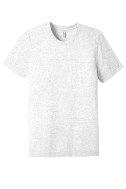 Bella+Canvas Unisex Triblend Short Sleeve Tee BC3413 White Fleck Triblend