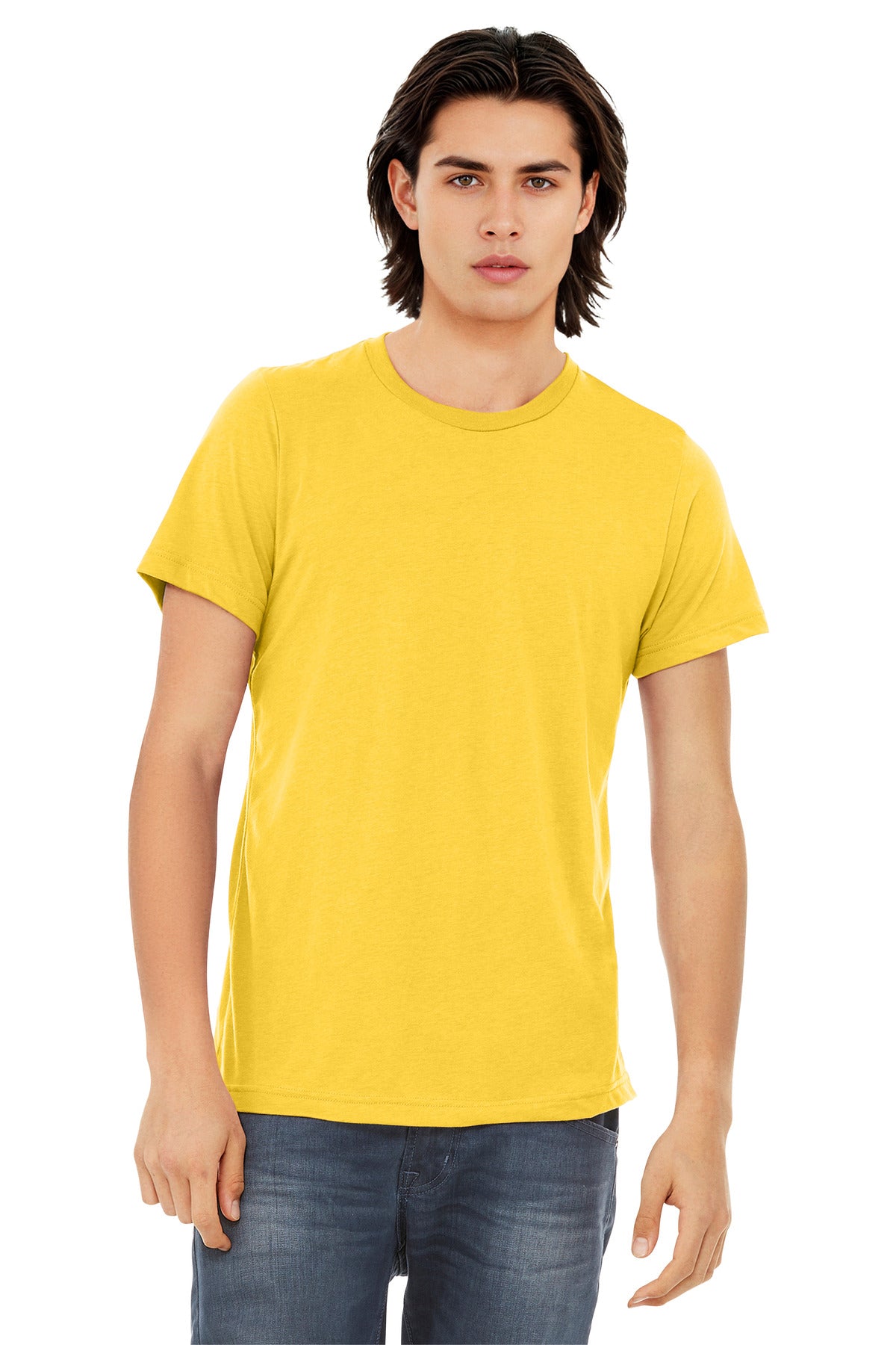 Bella+Canvas Unisex Triblend Short Sleeve Tee BC3413 Yellow Gold Triblend