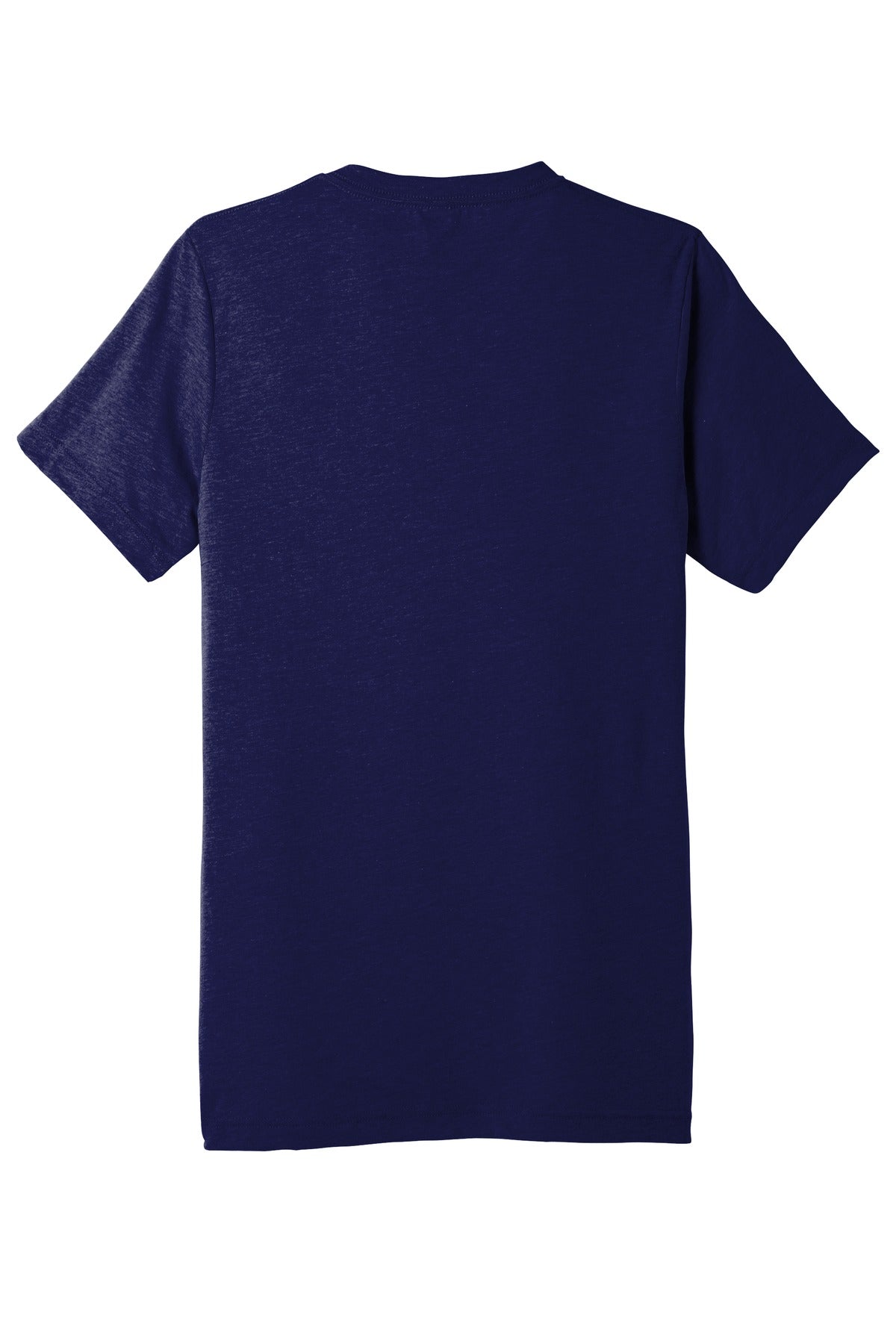 BELLA+CANVAS  Unisex Triblend Short Sleeve V-Neck Te. BC3415 Navy Triblend
