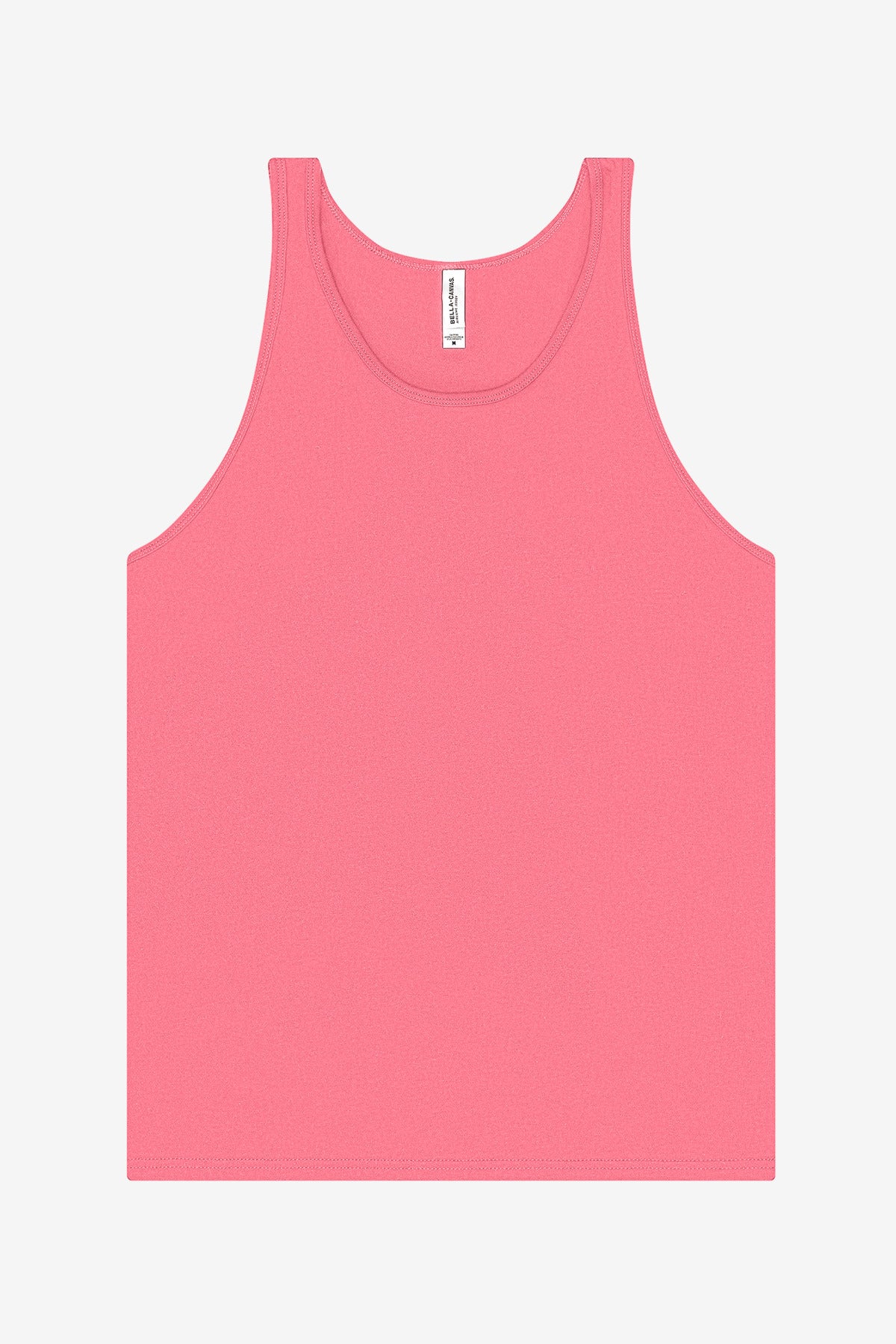 BELLA+CANVAS Unisex Heather CVC Tank BC3480CVC Neon Pink