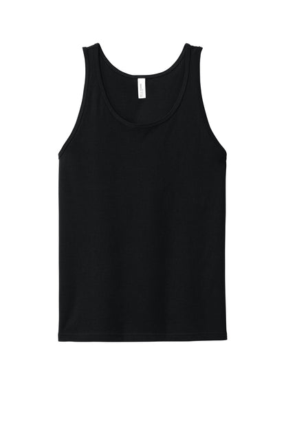 Bella+Canvas Unisex Heather CVC Tank BC3480CVC Solid Black Blend