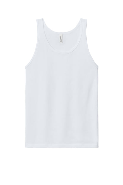 Bella+Canvas Unisex Heather CVC Tank BC3480CVC Solid White Blend