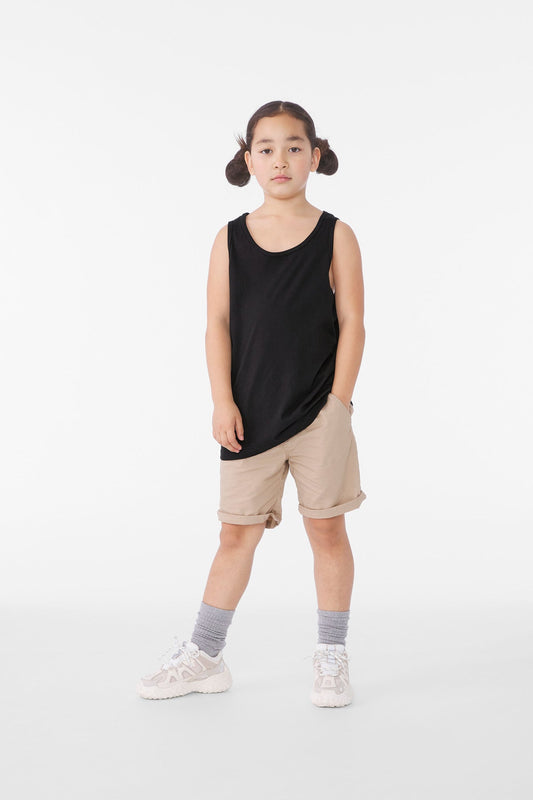 BELLA+CANVAS Youth Jersey Tank BC3480Y Black
