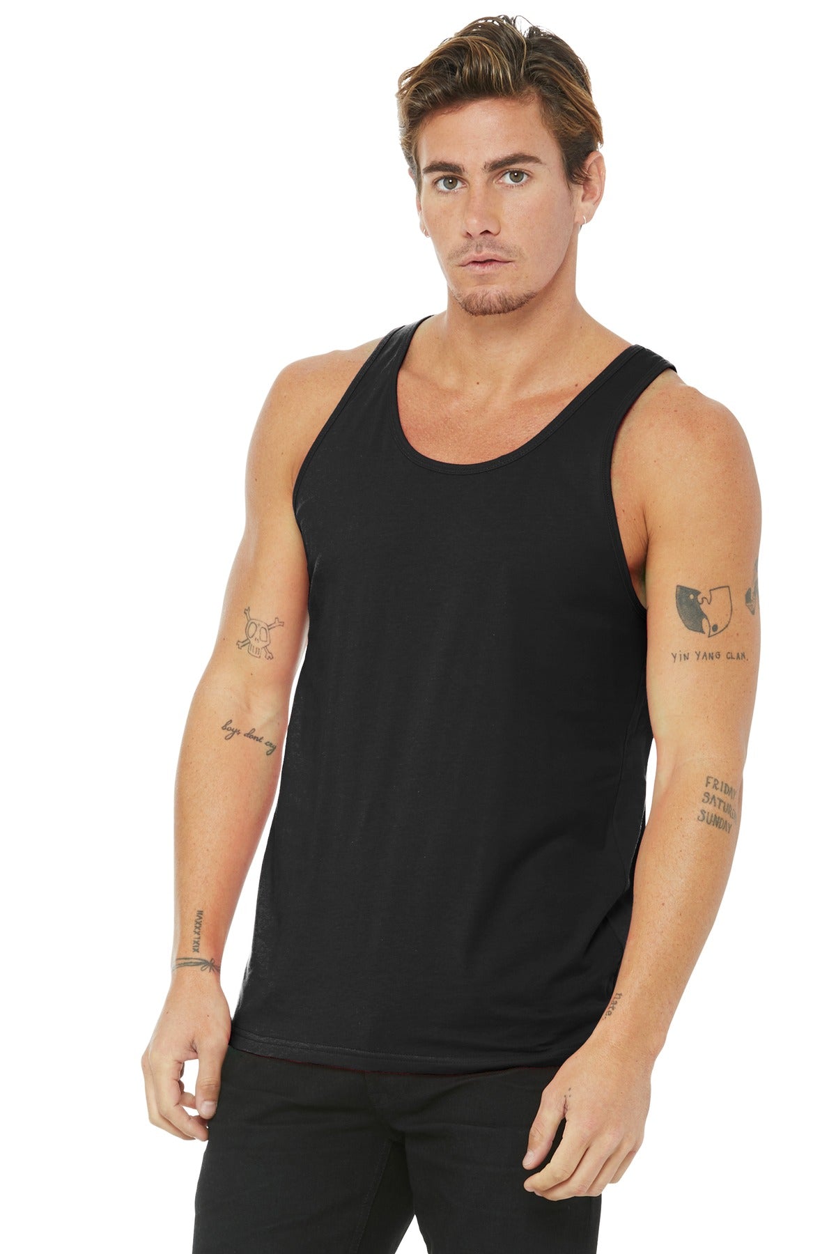 Bella+Canvas Unisex Jersey Tank BC3480 Black