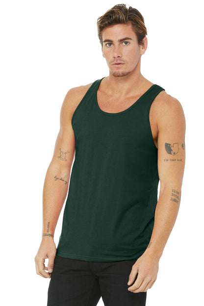 Bella+Canvas Unisex Jersey Tank BC3480 Forest