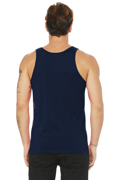 BELLA+CANVAS  Unisex Jersey Tank. BC3480 Navy