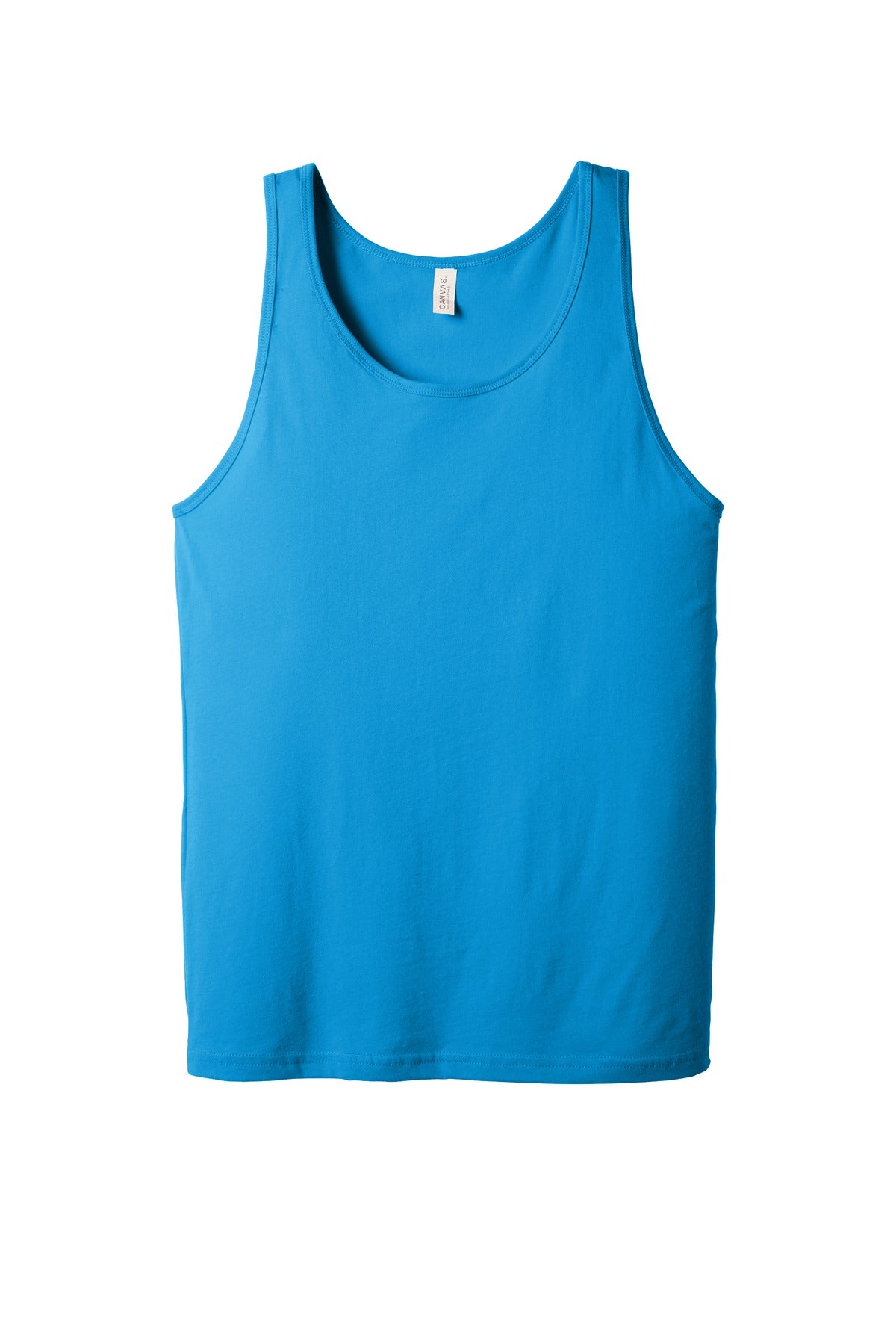 Bella+Canvas Unisex Jersey Tank BC3480 Neon Blue