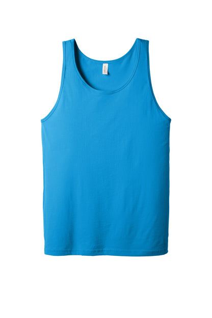 Bella+Canvas Unisex Jersey Tank BC3480 Neon Blue