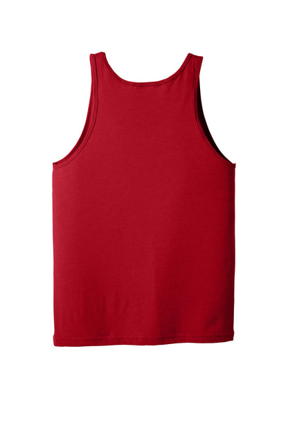 BELLA+CANVAS  Unisex Jersey Tank. BC3480 Red