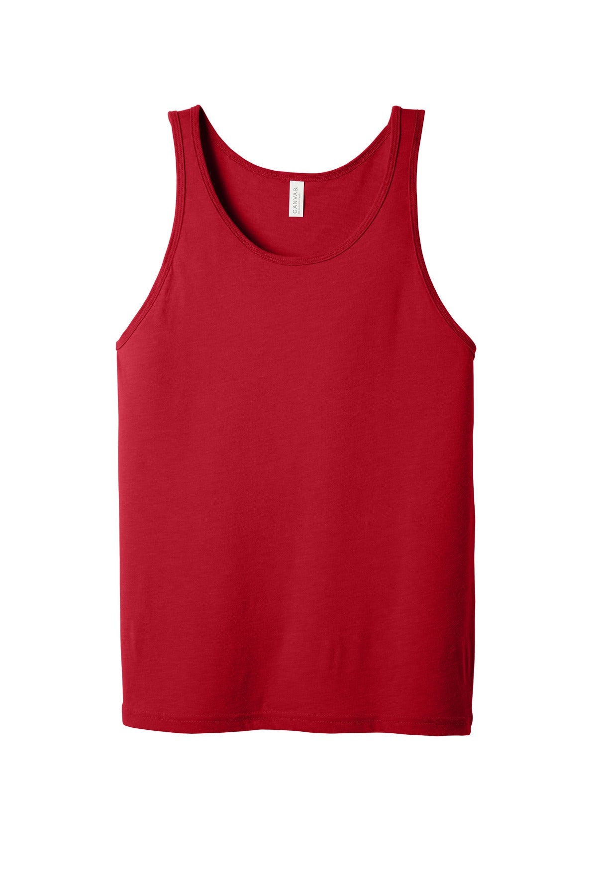 BELLA+CANVAS  Unisex Jersey Tank. BC3480 Red