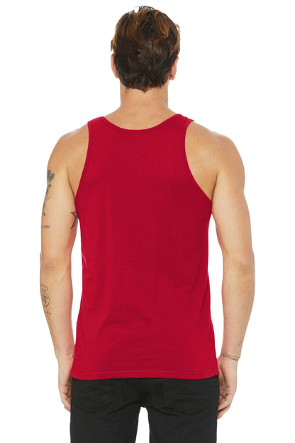 BELLA+CANVAS  Unisex Jersey Tank. BC3480 Red