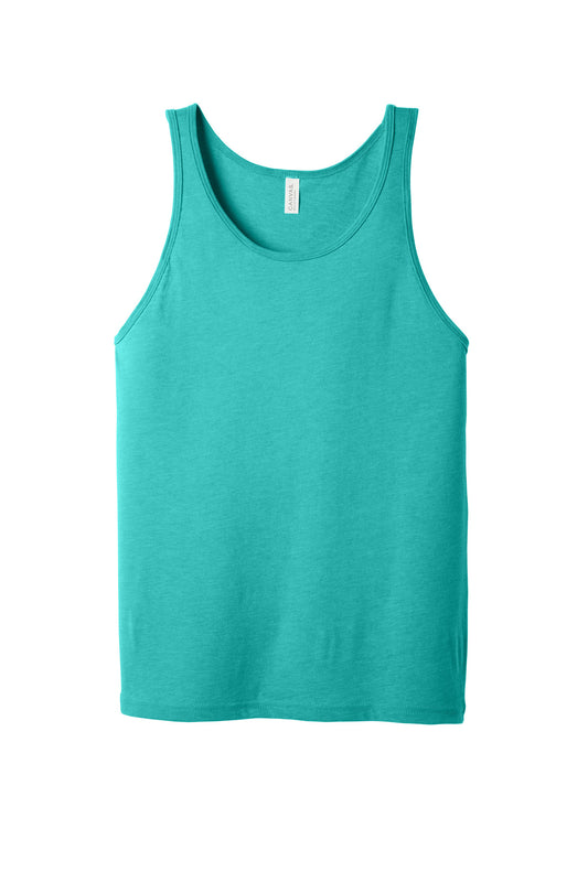 BELLA+CANVAS  Unisex Jersey Tank. BC3480 Teal