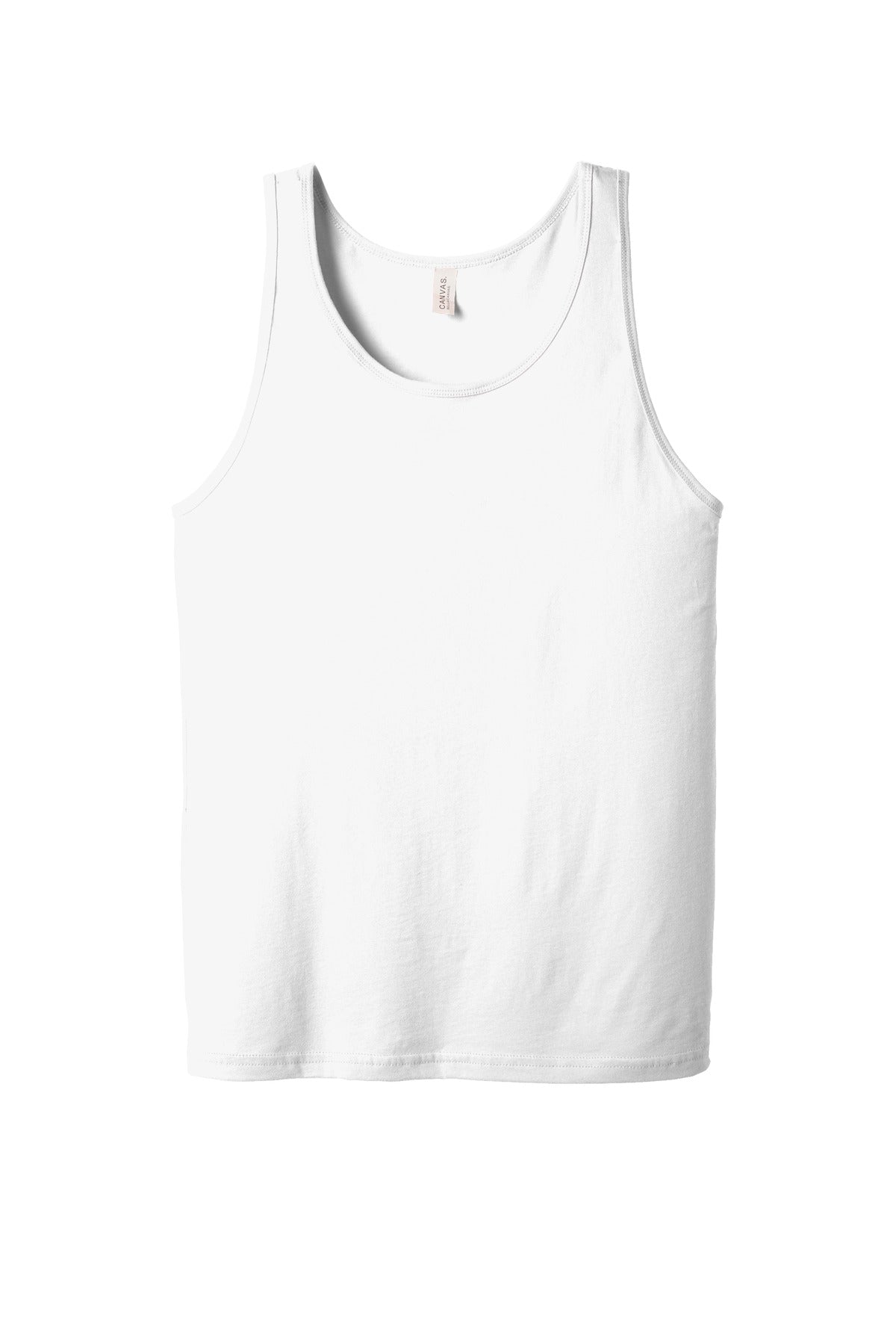 BELLA+CANVAS  Unisex Jersey Tank. BC3480 White