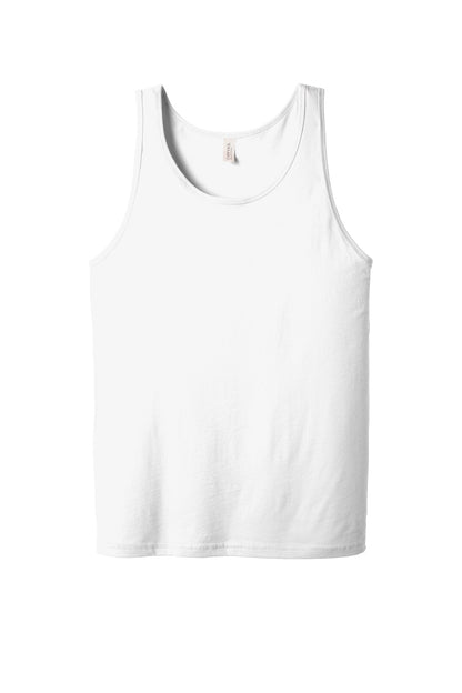 BELLA+CANVAS  Unisex Jersey Tank. BC3480 White