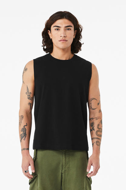 BELLA+CANVAS Unisex Jersey Muscle Tank BC3483 Black