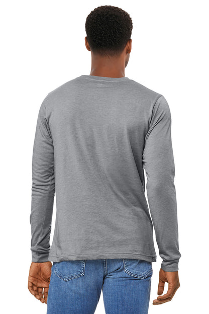 Bella+Canvas Unisex Heather CVC Long Sleeve Tee BC3501CVC Athletic Heather