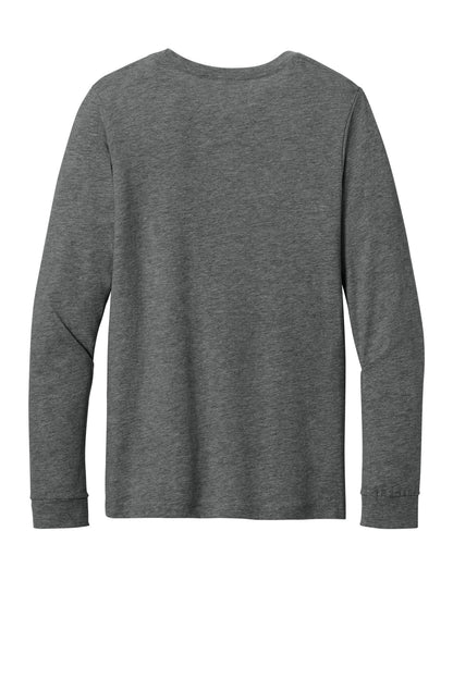 Bella+Canvas Unisex Heather CVC Long Sleeve Tee BC3501CVC Deep Heather