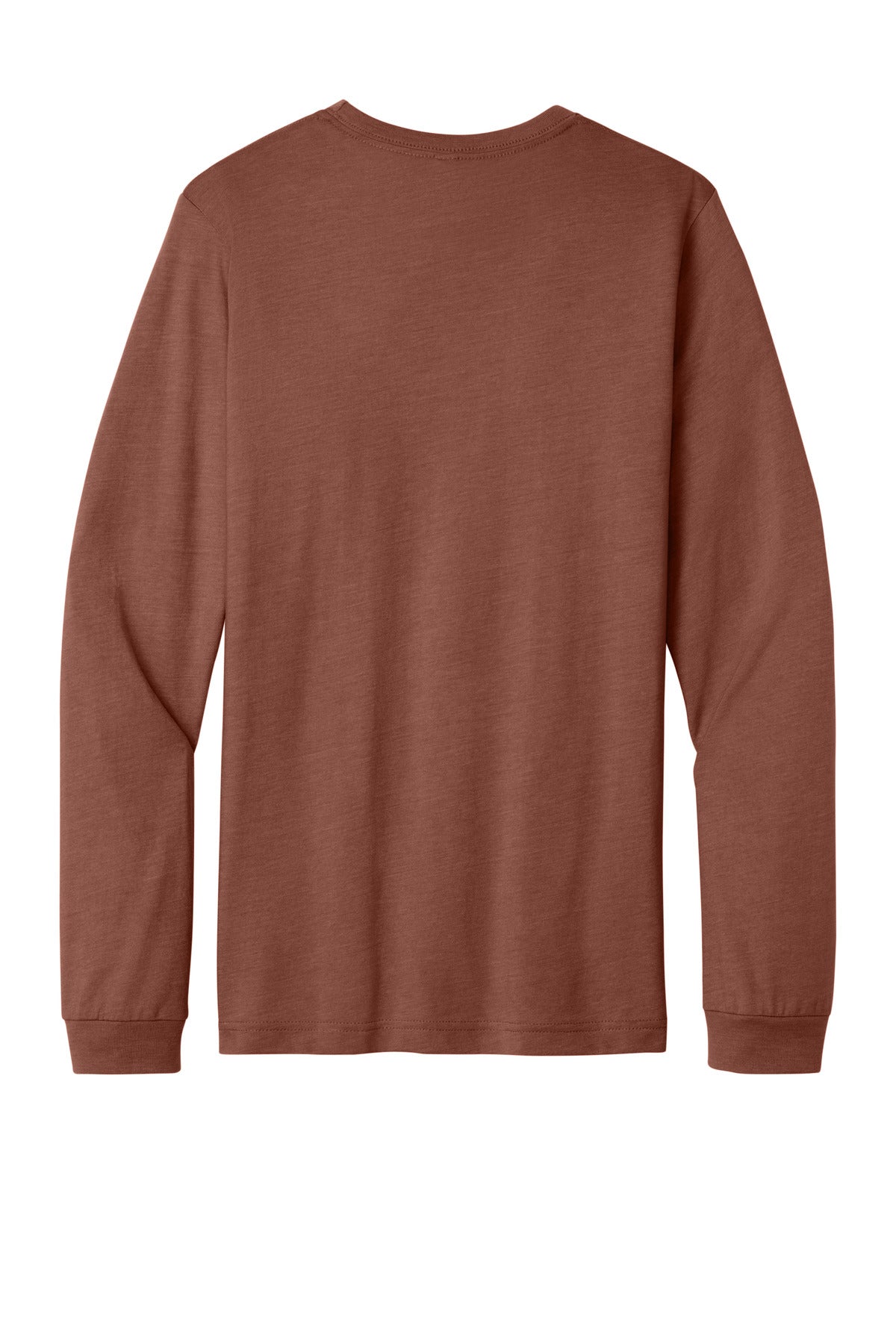 Bella+Canvas Unisex Heather CVC Long Sleeve Tee BC3501CVC Heather Clay
