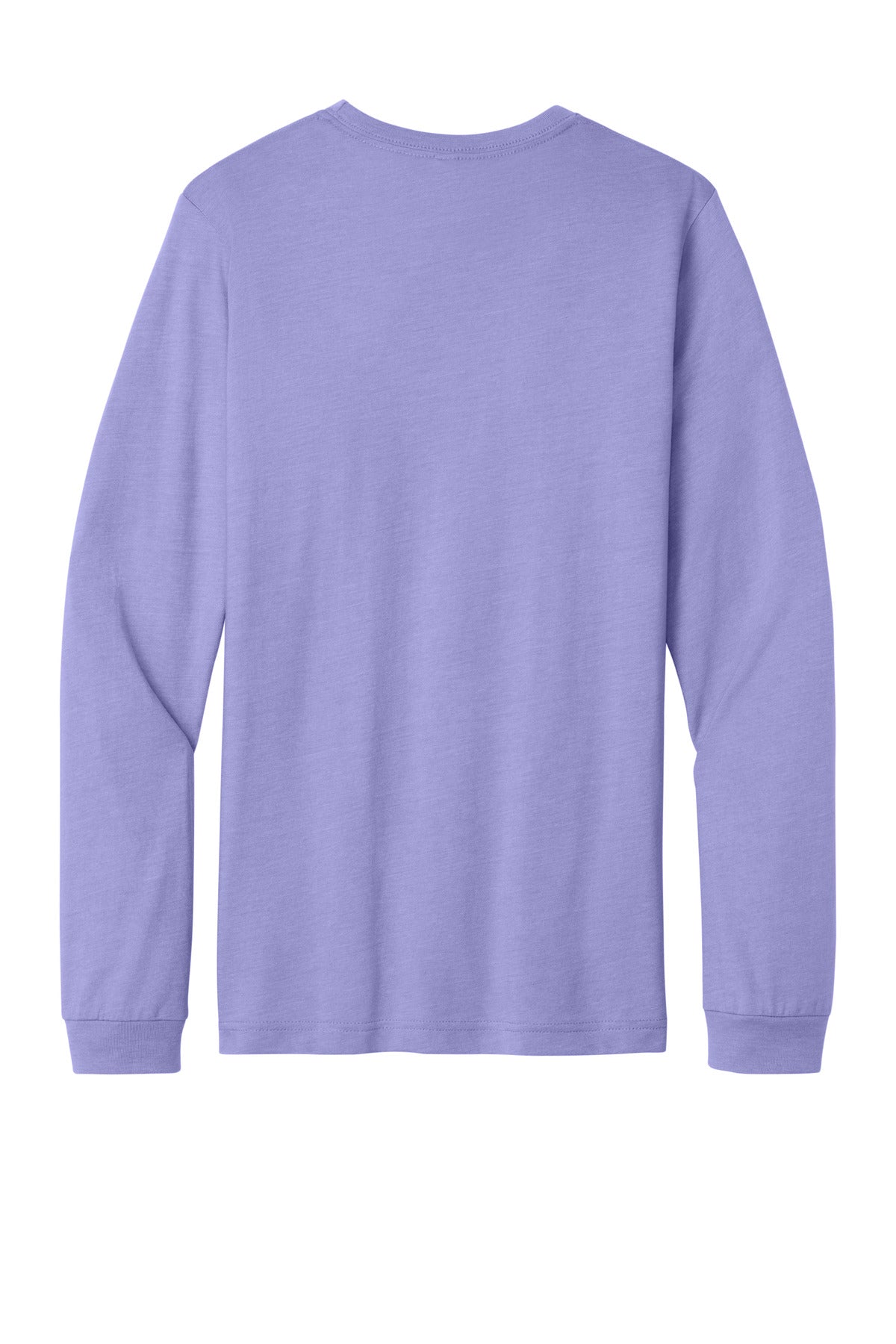 Bella+Canvas Unisex Heather CVC Long Sleeve Tee BC3501CVC Heather Dark Lavender