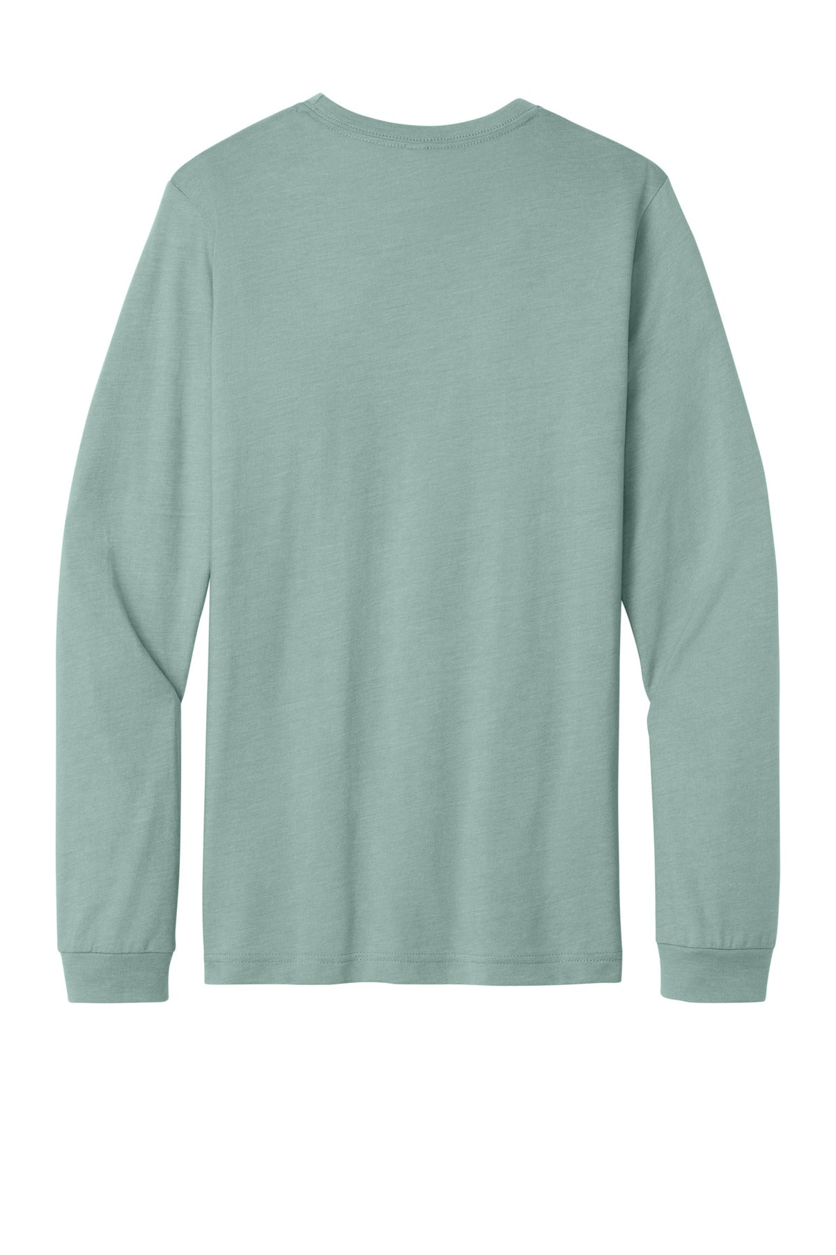 Bella+Canvas Unisex Heather CVC Long Sleeve Tee BC3501CVC Heather Dusty Blue