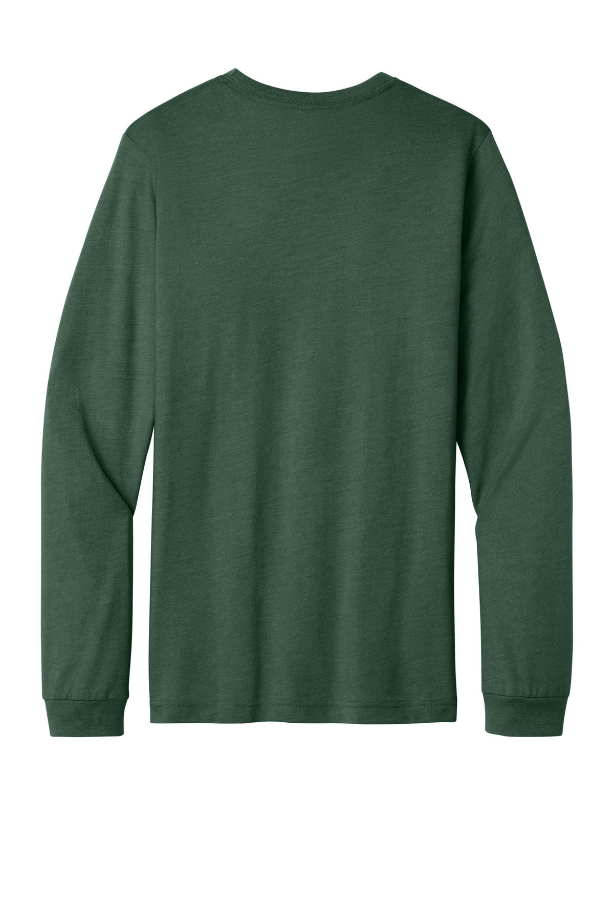 Bella+Canvas Unisex Heather CVC Long Sleeve Tee BC3501CVC Heather Forest